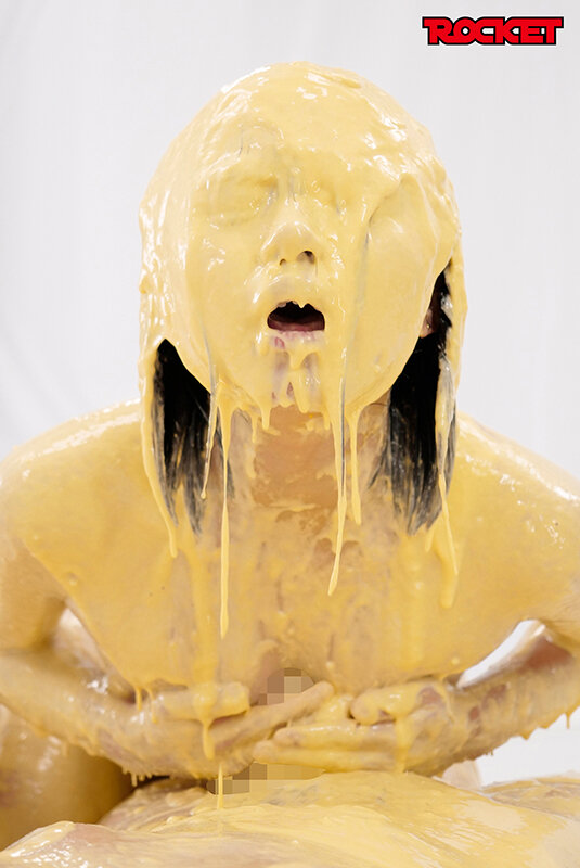 顔面ドロドロベトベトまみれメッシーパイズリ